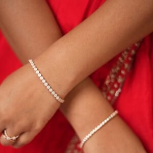 Radiant Silver Sparkle Bracelet